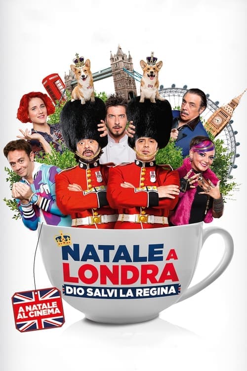 Poster for Christman in London - God Save the Queen
