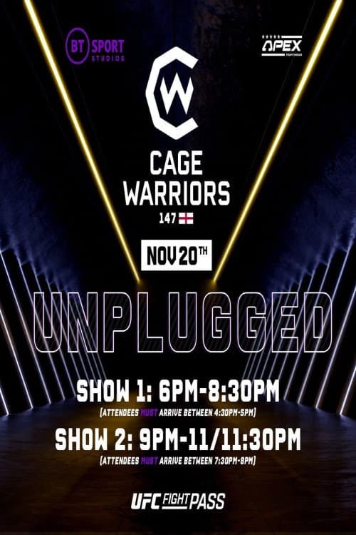 Poster for CW 147: Unplugged