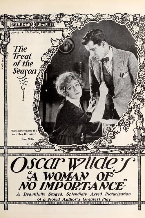Poster for A Woman of No Importance
