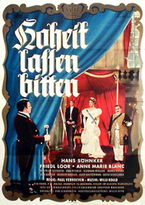 Poster for Hoheit lassen bitten