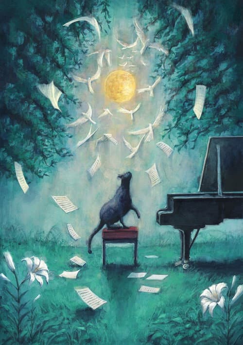 Poster for Tsuki to Neko no Dance