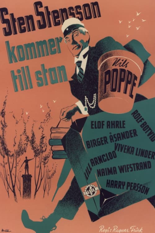 Poster for Sten Stensson kommer till stan