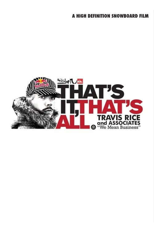 Poster for That's It, That's All