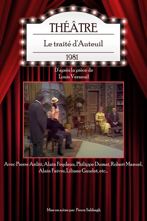 Poster for Le Traité d'Auteuil