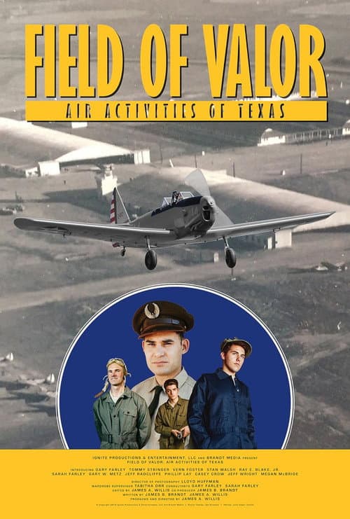 Poster for Field of Valor: Air Activities of Texas