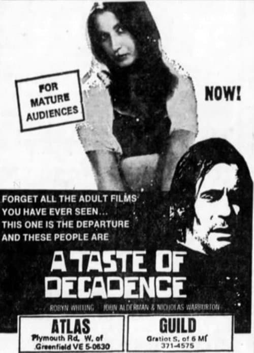 Poster for A Taste of Decadence