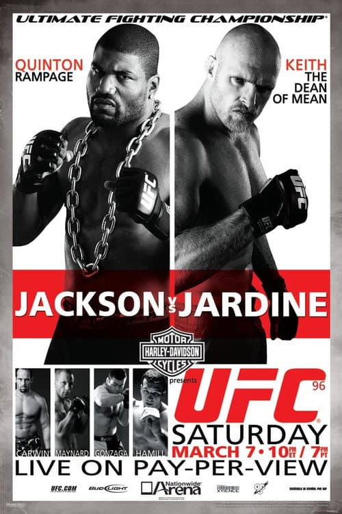 Poster for UFC 96: Jackson vs. Jardine