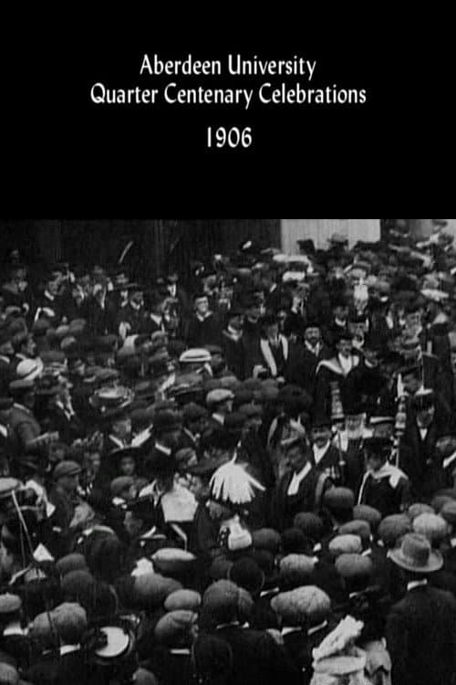 Poster for Aberdeen University Quarter Centenary Celebrations