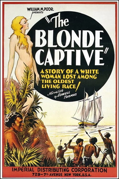 Poster for The Blonde Captive