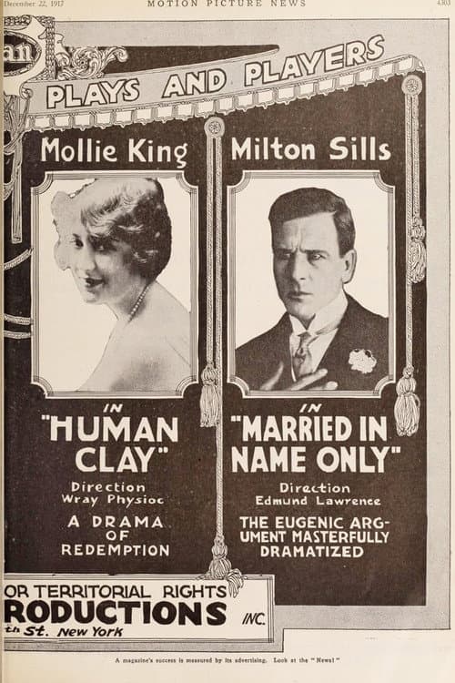 Poster for Human Clay