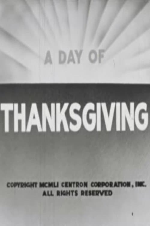 Poster for A Day Of Thanksgiving