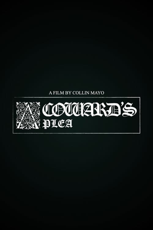 Poster for A Coward's Plea