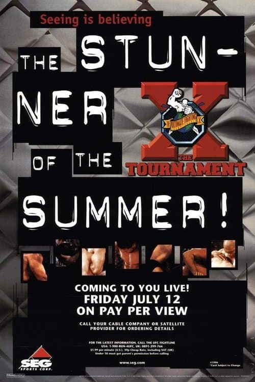 Poster for UFC 10: The Tournament