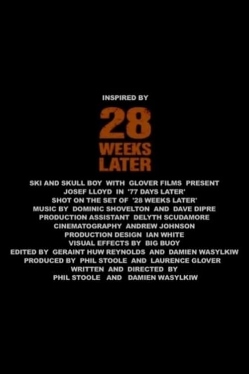 Poster for 28 Weeks Later: 77 Days Later