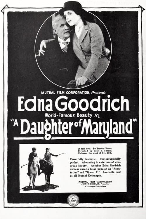 Poster for A Daughter of Maryland