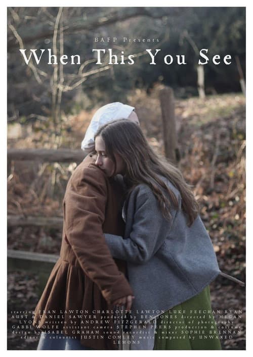 Poster for When This You See