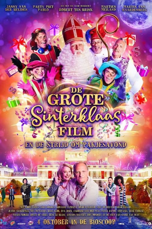 Poster for De Grote Sinterklaasfilm en de Strijd om Pakjesavond