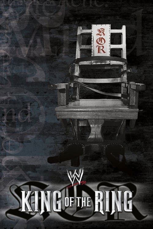 Poster for WWE King of the Ring 2001