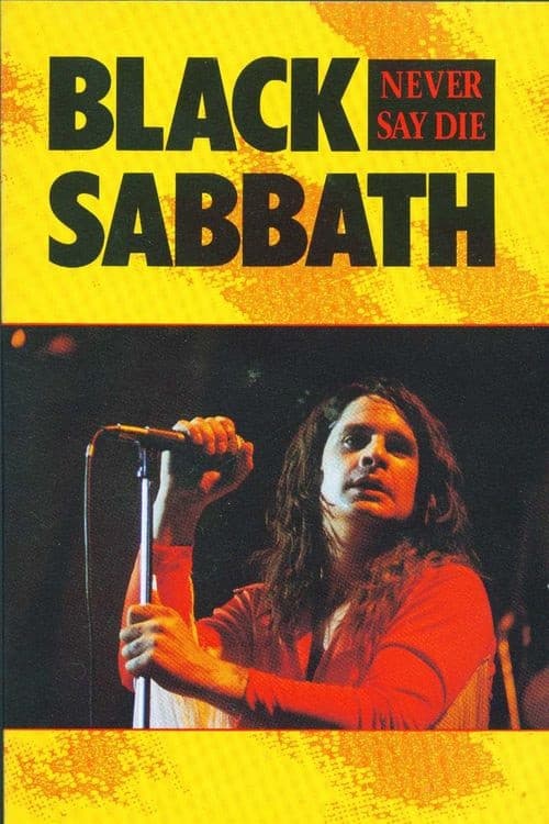Poster for Black Sabbath: Never Say Die