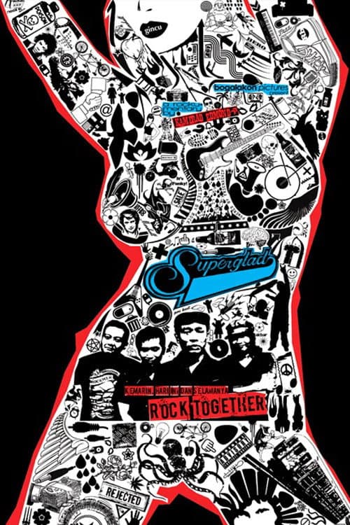 Poster for Superglad - Kemarin, Hari Ini dan Selamanya, Rock Together