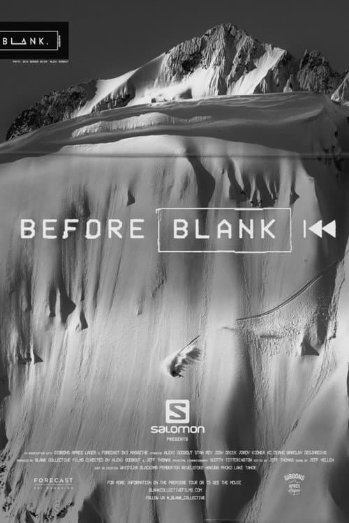 Poster for Before Blank