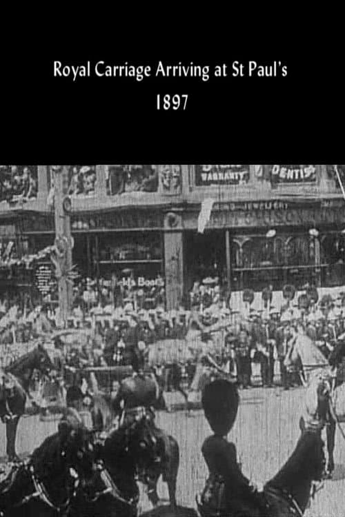Poster for Royal Carriage Arriving at St Paul's