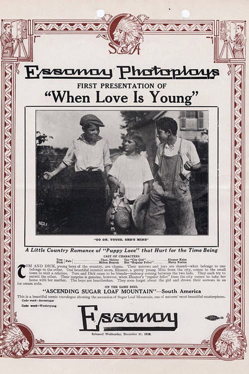 Постер до фільму «When Love is Young»