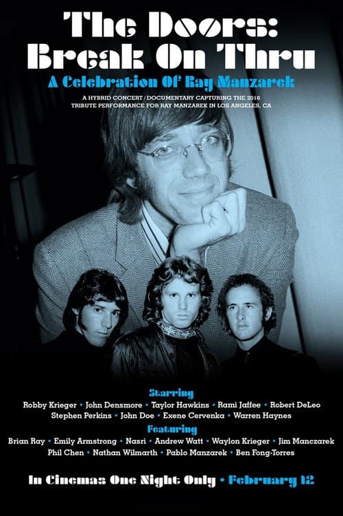 Poster for The Doors: Break on Thru - A Celebration of Ray Manzarek