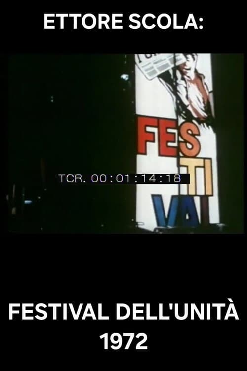 Poster for Festival dell’Unità 1972
