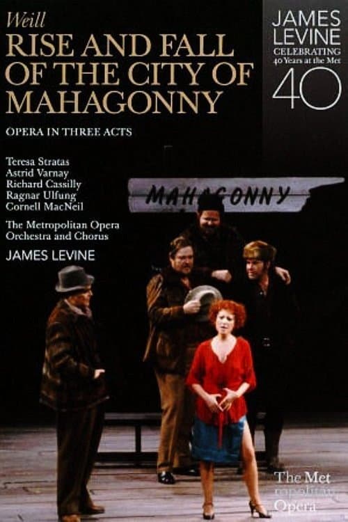 Poster for Rise and Fall of the City of Mahagonny