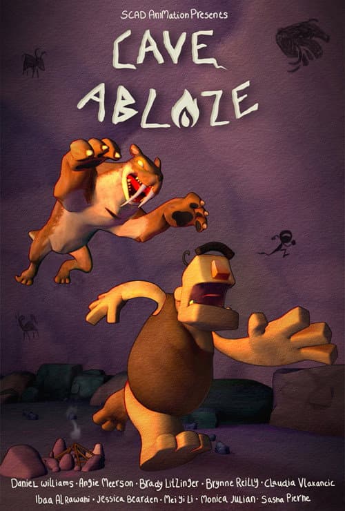 Poster for Cave Ablaze