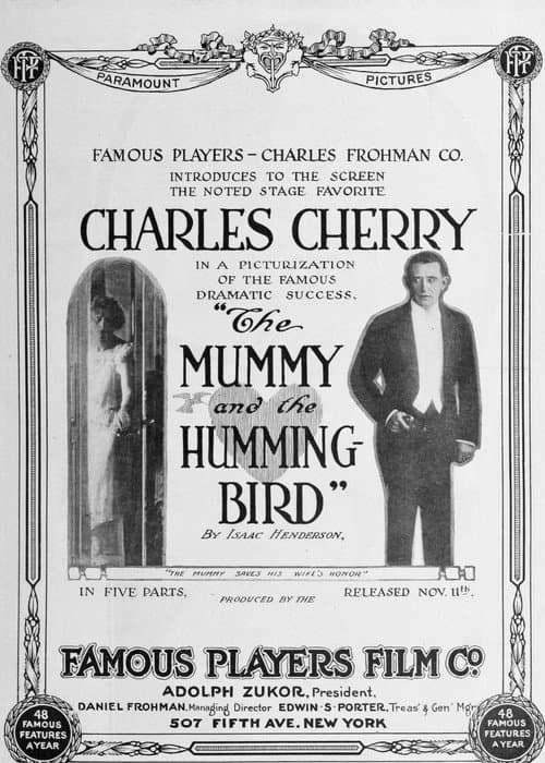 Poster for The Mummy and the Humming-Bird