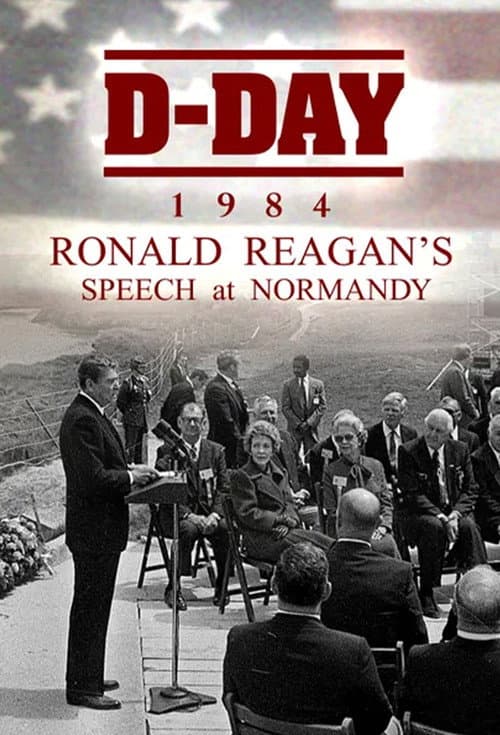 Poster for Ronald Reagan's Speech at Normandy