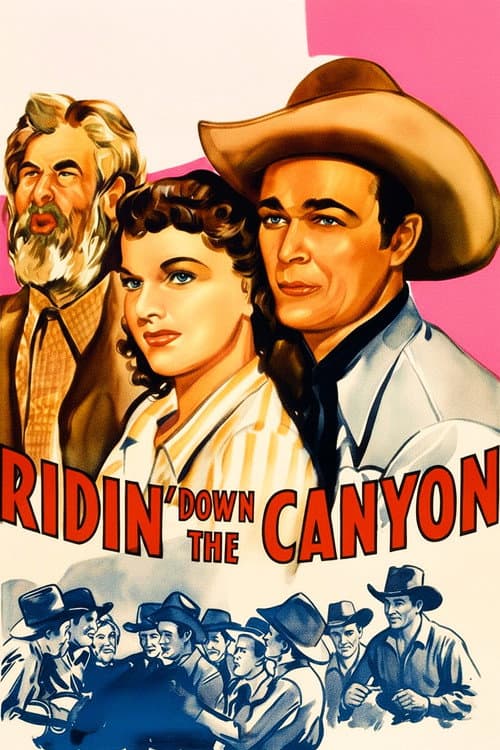Poster for Ridin' Down the Canyon