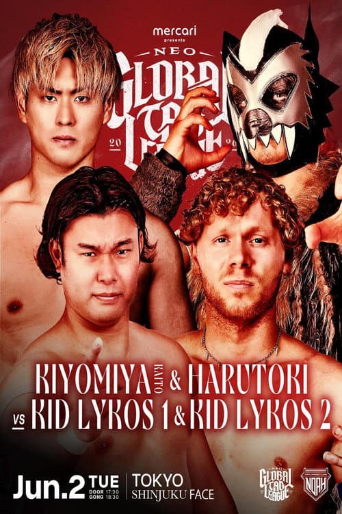 Poster for NOAH Neo Global Tag League 2026 ~ Day 6