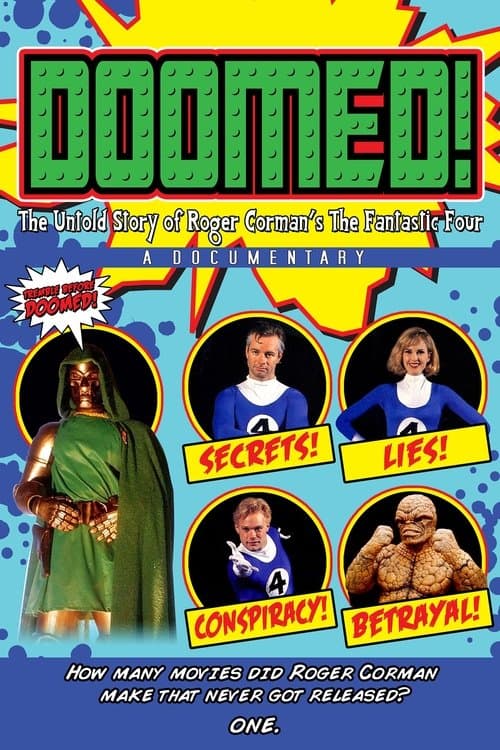 Poster for Doomed! The Untold Story of Roger Corman's The Fantastic Four
