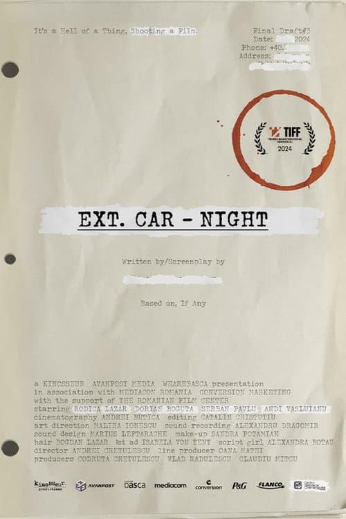 Poster for Ext. Car. Night