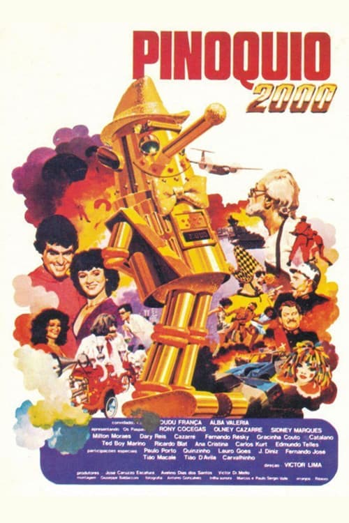 Poster for Os Paspalhões em Pinóquio 2000