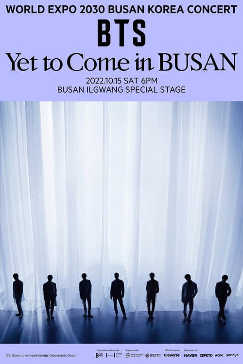 Poster for BTS: Yet to Come in BUSAN