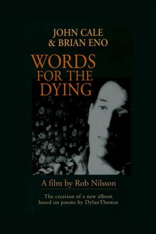 Poster for Words for the Dying