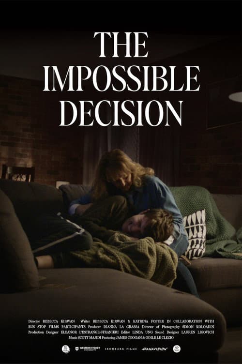 Poster for The Impossible Decision