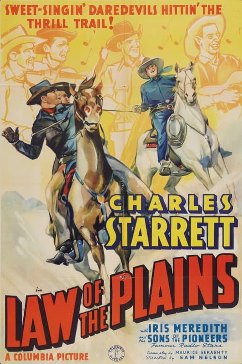 Poster for Law of the Plains