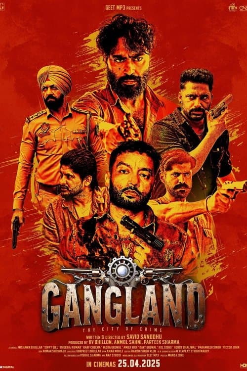 Poster for Gangland: The City of Crime