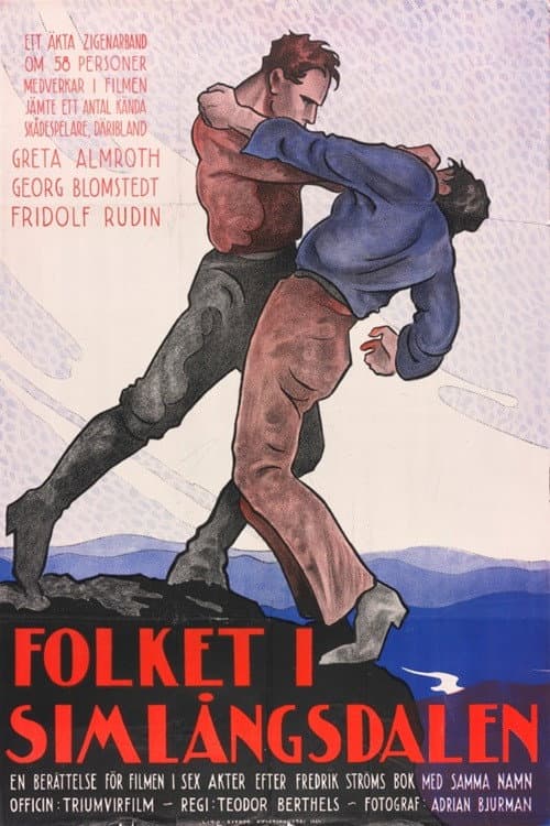 Poster for The People from Simlång Valley