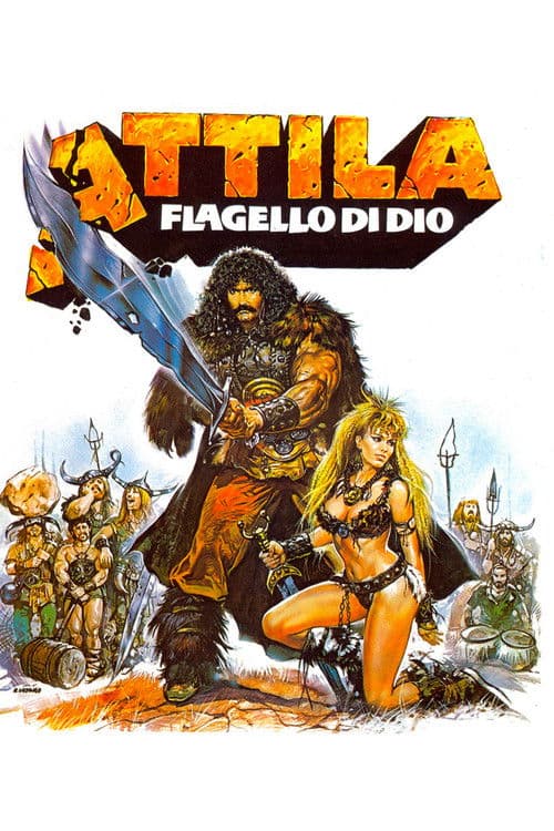 Poster for Attila Scourge of God