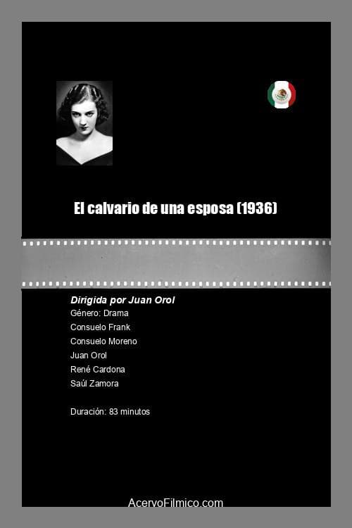 Poster for El calvario de una esposa