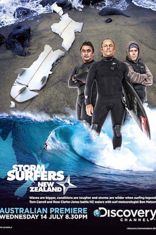 Poster for Storm Surfers: New Zealand