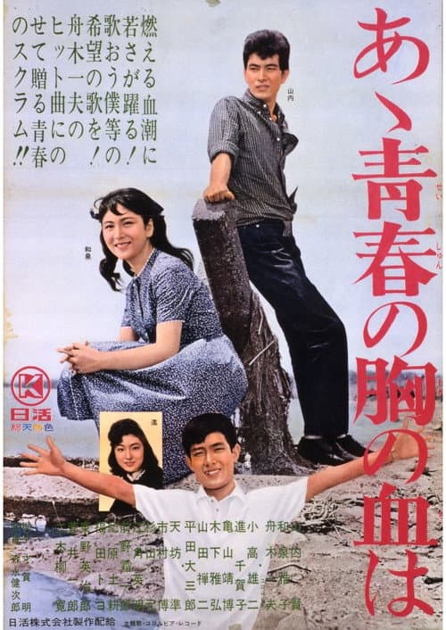 Poster for Aa Seishun no Mune no Chi wa