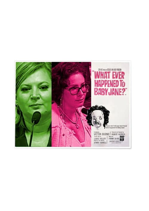 Poster for Joice vs Carla na CPMI das Fake News