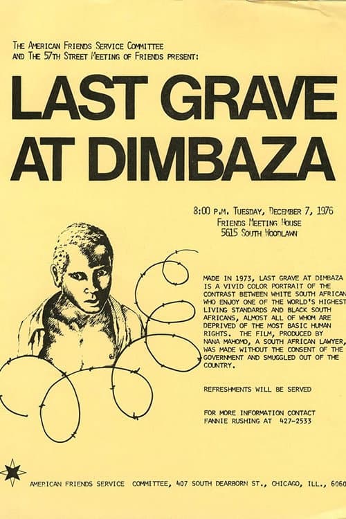 Poster for The Last Grave at Dimbaza